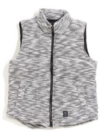 【メンズ】スラブナカワタベスト/グレー