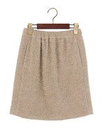 ☆JOC AC/W ラメロービング スカート/NATURAL