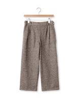 ツィードニットパンツ/ベージュ系(054)