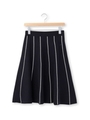 ニットフレアスカート/ネイビー(393)