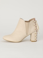 レースアップブーツ/キャメル