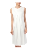 切り替えドレープワンピース/ホワイト(001)