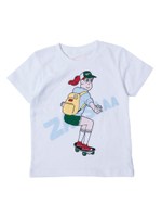 JUN OSON S/S TEE SK8/ホワイト