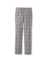 チェック柄プレスパンツ/ダークグレー(913)