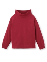 ハイネックドロップショルダーカットソー/アイボリー(004)