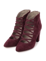 レースアップブーティ/ボルドー(064)