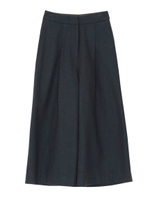 WOOL TUCK RELAX PT/BLK