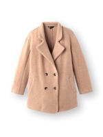 ウールパイルニット ジャケット/ベージュ(052)