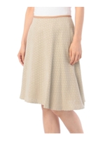 スウェードパンチングスカート/キャメル(041)