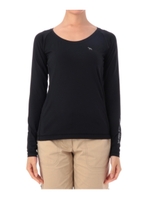 ドライゾーンラウンドネックプルオーバー/ブラック(019)