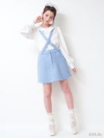 パステルウール2wayスカート/WHITE