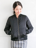 リバーシブルブルゾン/カーキグリーン