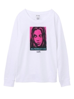 FACE L/S TEE/ネイビー