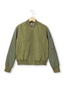 MA-1キルトジャケット/オリーブグリーン(026)