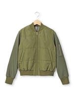 MA-1キルトジャケット/オリーブグリーン(026)