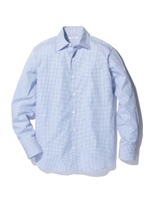 「ALBINI」セミワイドカラーシャツ/ブルー(193)