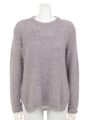 【BED&BREAKFAST】Mall Boucle Long Crew-neck/GRAY