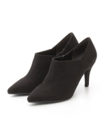 【vanity beauty】ポインテッドブーティ/ネイビースエード