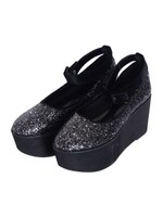 グリッター厚底シューズ/ミックス