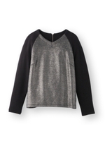 シャイニーラグランプルオーバー/ブラック(019)