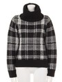 チェックタートルプルオーバー/ブラック