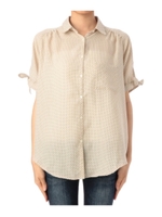 袖リボンシャツ/ベージュ系(652)