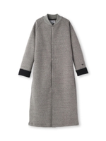 AMERICANA ブルゾン風ロングカーディガン/グレー(012)