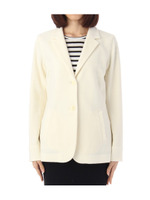 ウール混ニットテーラードジャケット/ホワイト(002)