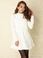 フロッキーフラワーコンビOP/L/BEG