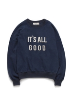 刺繍ロゴスウェット/NVY