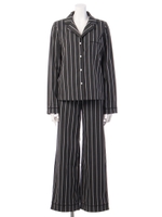 TRACK STRIPED PAJAMA/GREY