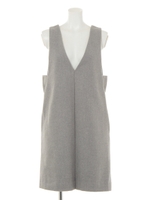 Ｖネックジャンスカ/オフホワイト