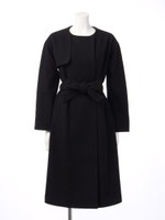 ビーバーガウンコート/ベージュ