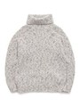 ミックスニットプルオーバー/WHT