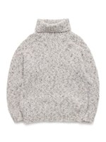 ミックスニットプルオーバー/WHT