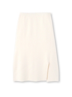 リブペンシルスカート/オフホワイト(003)