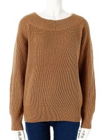 2wayニット/キャメル