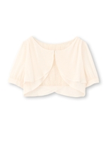 Dorry Doll シフォンレースボレロ/ライトベージュ(051)