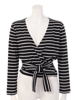 【BED&BREAKFAST】Single Stripe BK Cache coeur/BLACKmix