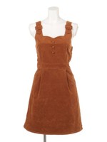 【Fi.n.t】バックル使いタイトジャンスカ/CAMEL