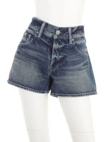 KNIT POCKET ショート パンツ/BLU