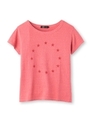 シルクノイル天竺Tシャツ/ピンク(072)