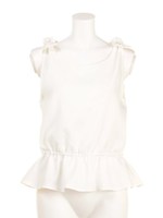 リボンTIE T/T/ホワイト