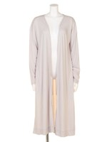 ロングフレアカットカーデ/IVOY