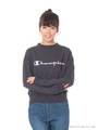 Champion ロゴクルーネックプルオーバー/Charcoal Gray