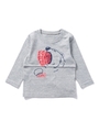 L/S TEE BEAR(12M〜3T) /ネイビー