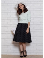 スプリング前後Vニット/ボーダー