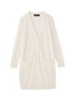 トッパーロングカーディガン/オレンジ系(067)