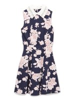 ビジューカラーワンピース/BLKxGRY