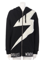 サンダージップパーカ/ブラック